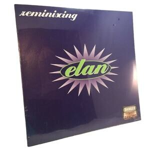 Vintage 1995 Elan Reminiscing Left Coast Records LP Vinyl Record Original Sealed